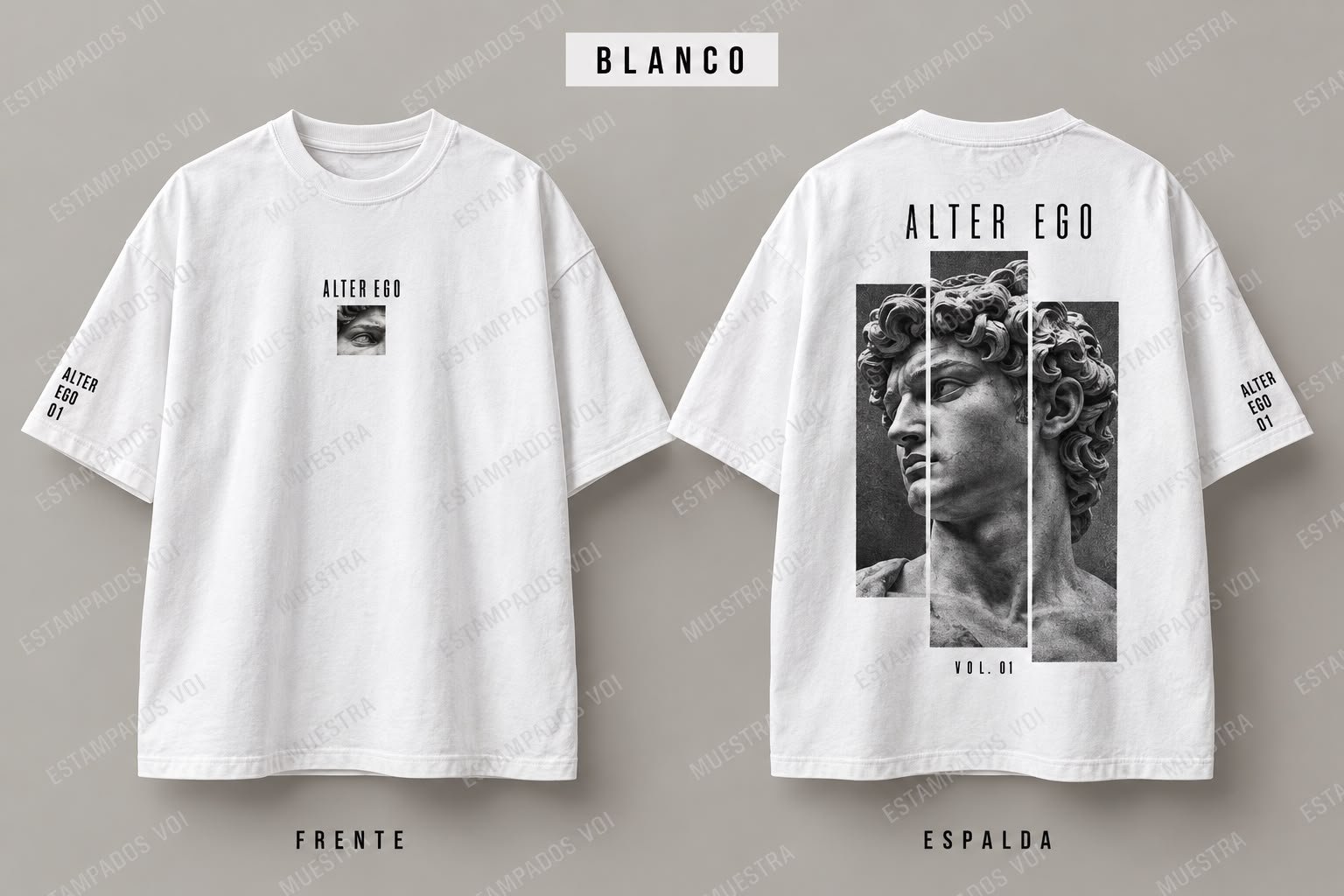 Remera con Diseño Alter Ego de VOI