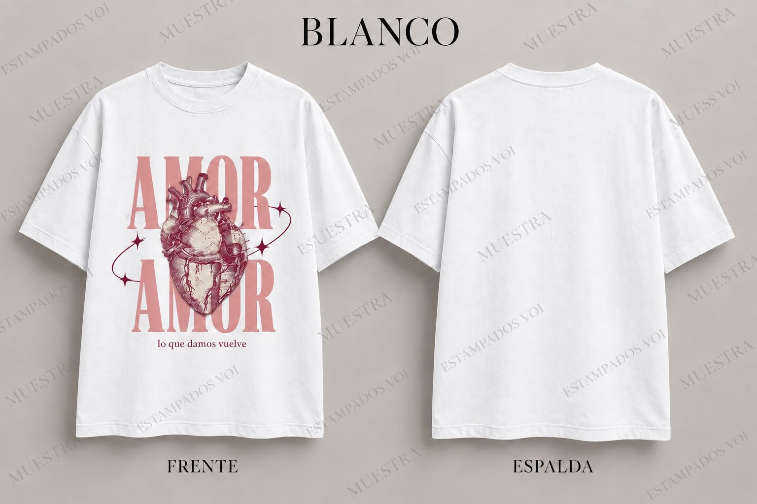 Remera con Diseño Amor propio