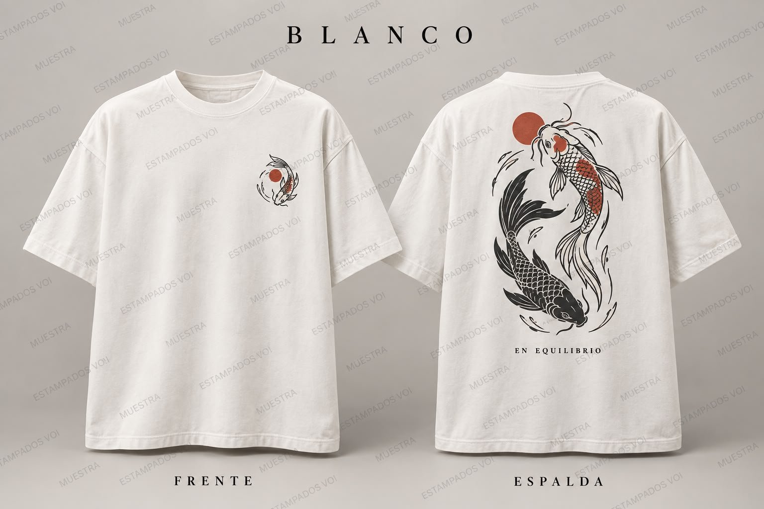 Remera con Diseño en equilibrio