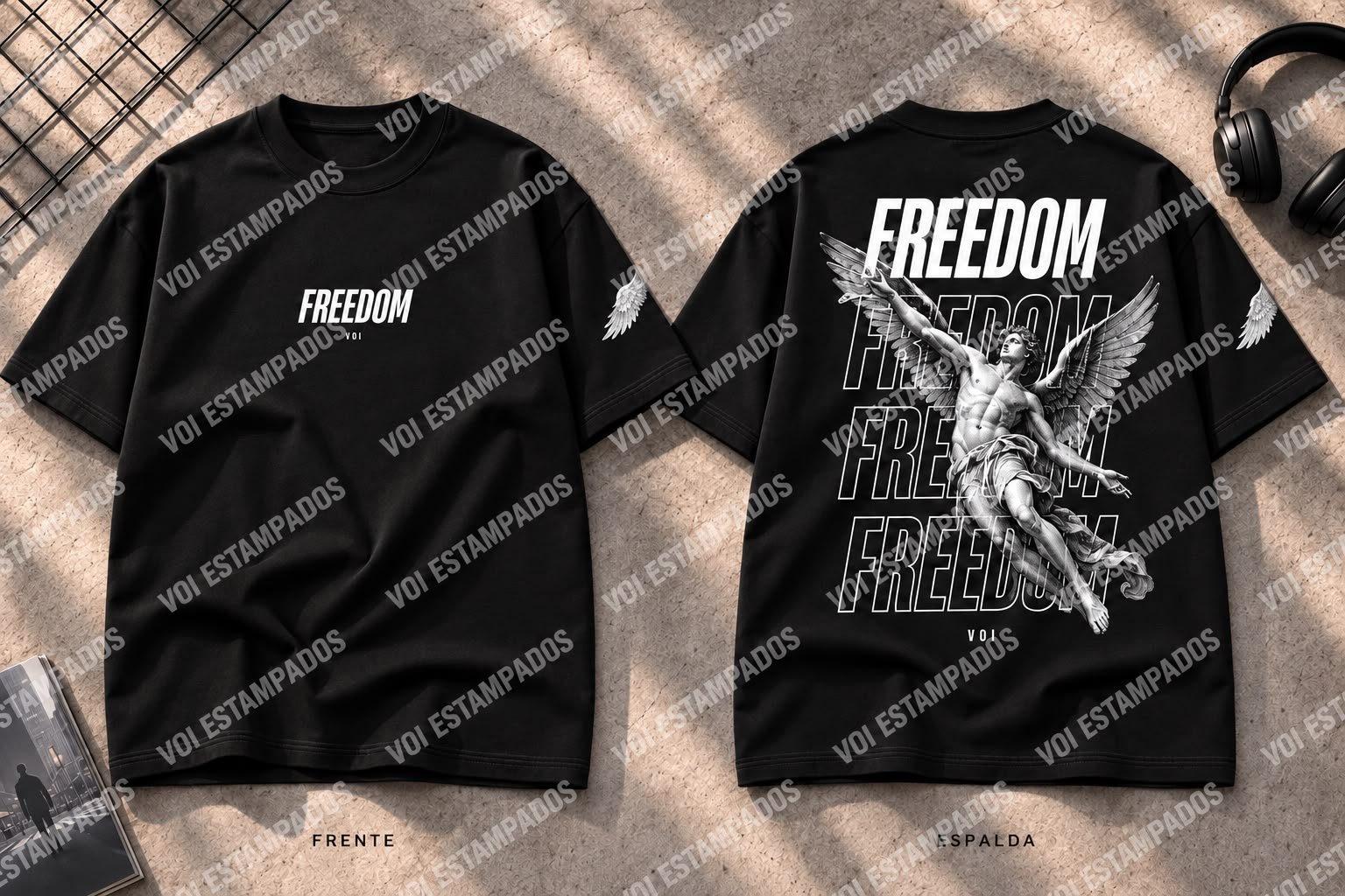 Remera con Diseño FREEDOM de VOI