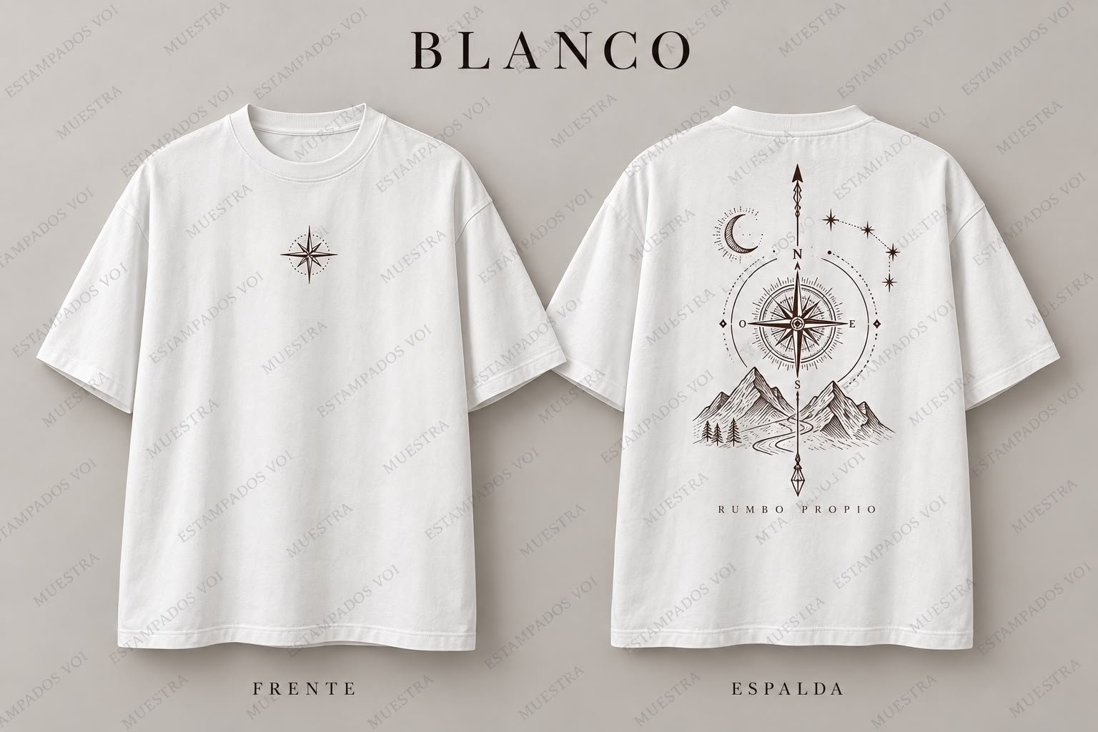 Remera con Diseño Rumbo propio