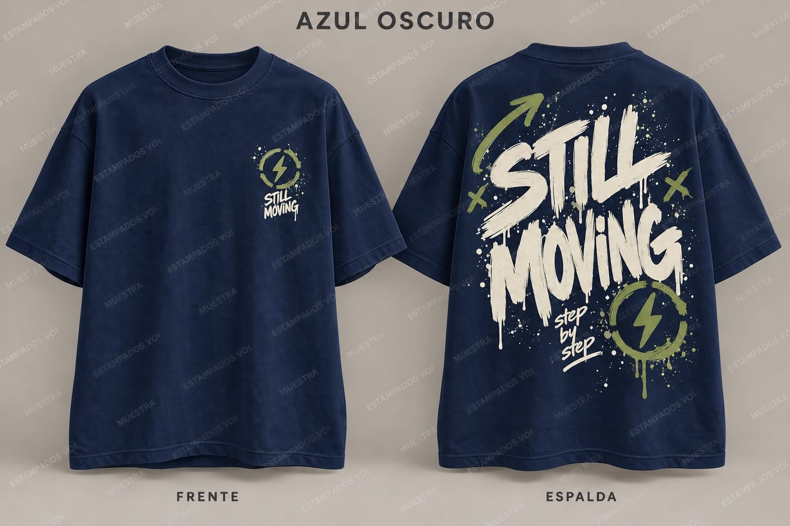 Remera con Diseño Still Moving de VOI