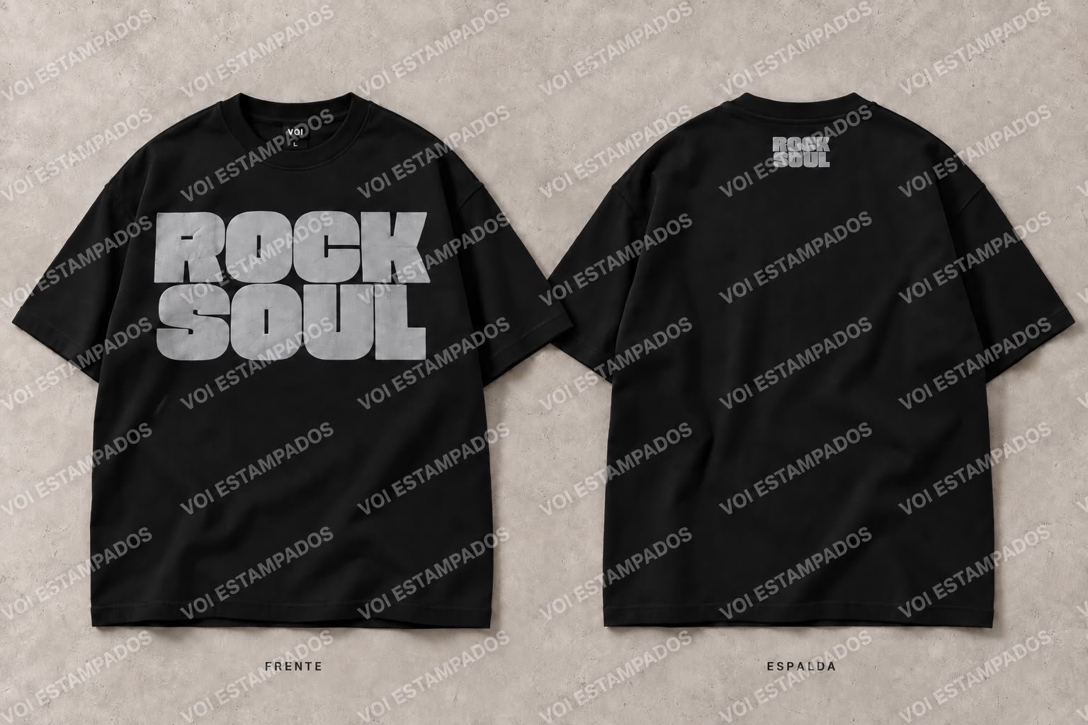 Remera con ROCK SOUL de VOI